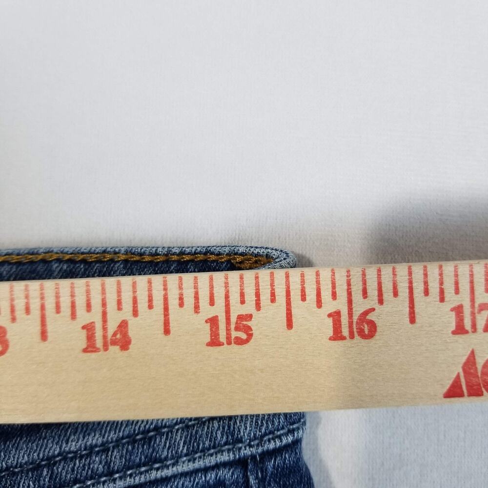 Pilcro and the Letterpress Jeans Womens 27 Hyphen Distressed Straight Leg USA - Picture 8 of 11